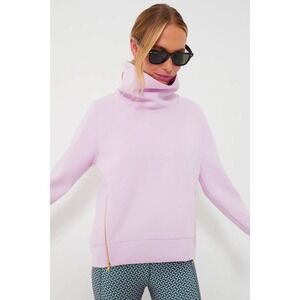 Tuckernuck ADDISON BAY Petal Everyday Pullover Lavender Purple Athleisure Small